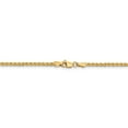 thumbnail image 3 of 14K Yellow Gold chain Spiga (Wheat) Pendant Diamond-cut 30 in 1.8 mm, 3 of 4