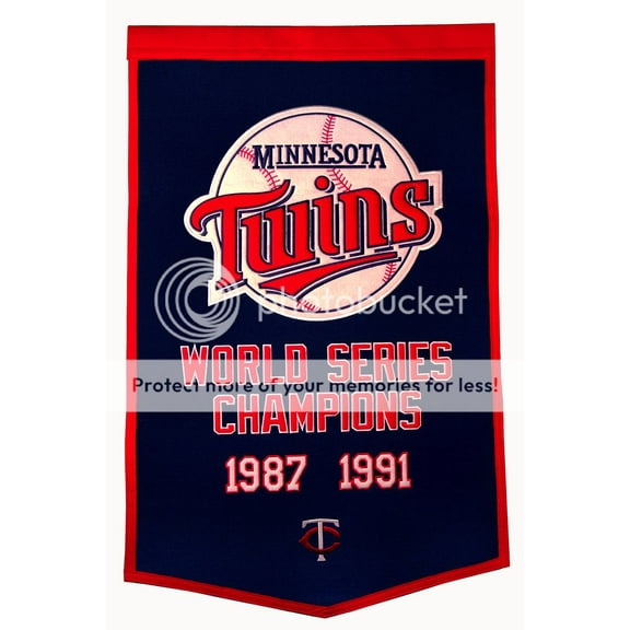 Minnesota Twins Dynasty Banner