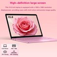 thumbnail image 3 of Laptop 15.6 FHD Business laptop, Intel Alder Lake-N95, 16GB RAM, 1TB SSD, Windows 11, WiFi5, Pink, 3 of 7