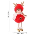thumbnail image 2 of Vestido de Encaje de Gasa Ganfancp Princesa Niña Colgante Decoración para El Hogar 1X Muñeca, 2 of 2