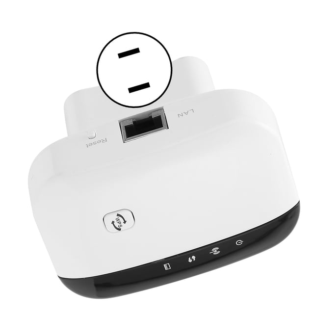 Repetidor de Wi-Fi, repetidor de Wi-Fi inalámbrico RJ45, extensor de rango de Wi-Fi, extensor de rango fabricado con cuidado