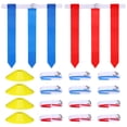 thumbnail image 2 of Toyandona Colored Belt Flags Flag Football Set Fabric 16 Pcs, 2 of 8