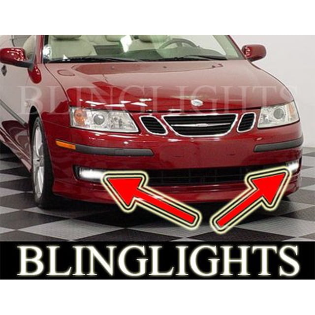 For 2005 2006 2007 SAAB 9-3 AERO XENON FOG LIGHTS DRIVING LAMPS LIGHT LAMP KIT