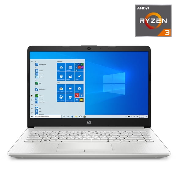 Laptop HP 14 Silver Ryzen 3 AMD Radeon Graphics 4GB 128GB SSD Win10