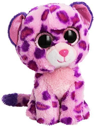 Details about   TY Beanie Boos Pink Purple Spot Glamour Leopard Cat May 5 Plush Original Tag 6" 