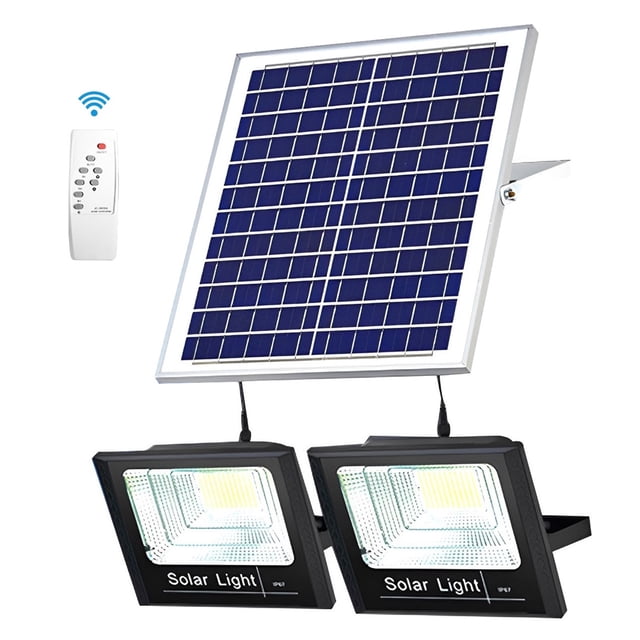 Super Bright Solar LED Light Outdoor Garden Light Solar Street Light Path Lamp With Remote Control Waterproof Solar Spotlight ,High Bright