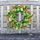 thumbnail image 4 of Corona de Flores Artificial de Primavera/Verano de 13'', Para Pared, Ventana, Patio, Puerta, Decoración de Pascua/Bodas, 4 of 7