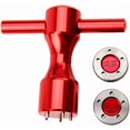 thumbnail image 1 of KAIYANG Juego de 2 herramientas con llave para pesas de golf personalizadas, llave de 5 puntas para tornillos de pesas de golf (25 g) 25 g, 1 of 5