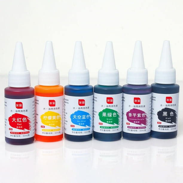 Colorant Alimentaire Naturel 30ml et Teinture Liquide pour Savon Bombe de  Bain Colorant Alimentaire Sûr pour la Peau pour Slime Pigment Teinture  Alimentaire Bombes de Bain Fournitures Artisanales DIY