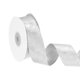 thumbnail image 1 of Cinta de doble cara Uxcell, (1-1/2″ x 10 yardas, plata), cintas de poliéster con brillo, adecuadas para regalos y manualidades, 1 of 7