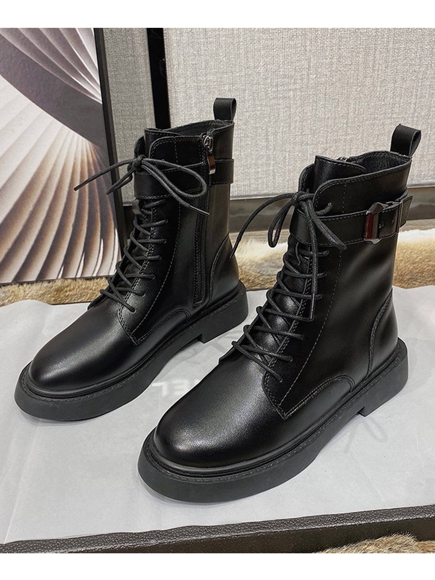 womens buckle boots