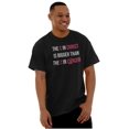 thumbnail image 4 of Christian Pink Ribbon Breast Cancer Women's Graphic T Shirt Tees Brisco Brands S, 4 of 4