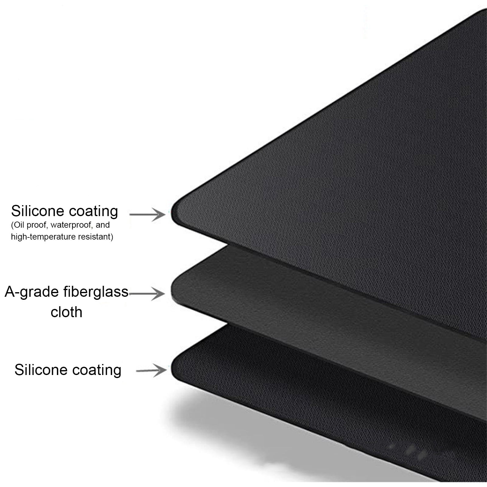 Tapis De Soudage Ignifuge 99x99 Cm - Feutre Carbone 5 Mm - Résiste à 800°C