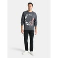 thumbnail image 2 of NASCAR Men’s and Big Men's Graphic Sweatshirt with Embroidery, Sizes S-3XL, 2 of 5