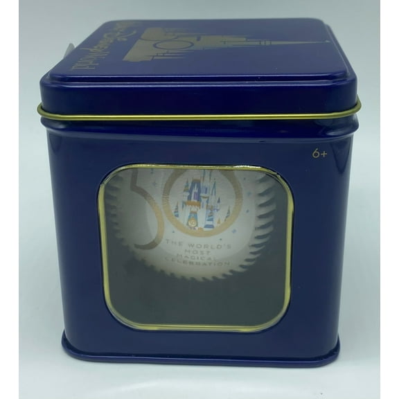 Disney Parks 50th Anniversary Most Magical Celebration Baseball New with Tin