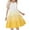 Yellow, variant on AHTJRT Cami Dress for Girls Casual Vacation Boho Beach Sundress Fashion Gradient Color Maxi Dress with Spaghetti Straps Gray 7 Years