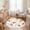 Color 2, variant on Washable Non Slip 6ft Round Rug, Seamless Koala Faces Eucalyptus Leaves Green Circle Area Rugs with Tassels Carpet for Nursery Bedroom Living Room Playroom Tent Rug