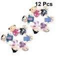 thumbnail image 2 of 2 juegos/12 mini marionetas de dedo para miembros de la familia, marionetas de mano, juguete educativo temprano para niños, aprendizaje temprano, jardín de infantes, 2 of 5