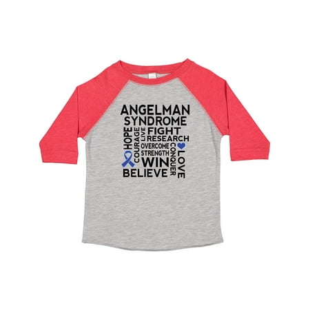 

Inktastic Angelman Syndrome Awareness Support Gift Toddler Boy or Toddler Girl T-Shirt