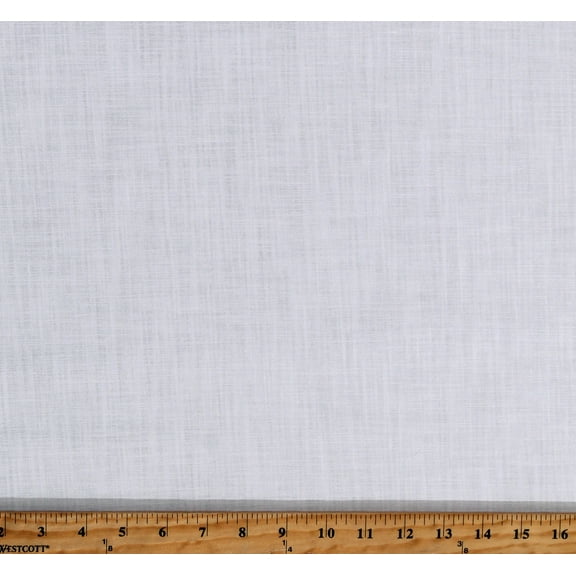 Weaver's Cloth White 44" Wide Polyester/Cotton Craft Fabric by the Yard (1563821CH)