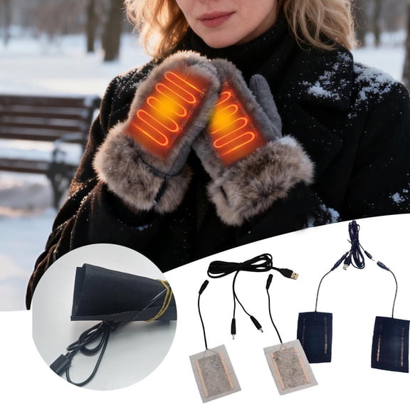 USB Output Heating Pad, Made With Fiber Warm Fabric And Flexible 5V Heating Sheet, For Hand Warmers And Portable Heating Applications, A Unique Gift Idea For Various Occasions.