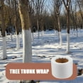 thumbnail image 6 of Masteelf Protective Tree Trunk Wrap for Winter Made of Non Woven Fabric White Breathable and Cold Proof 1 Roll, 6 of 11