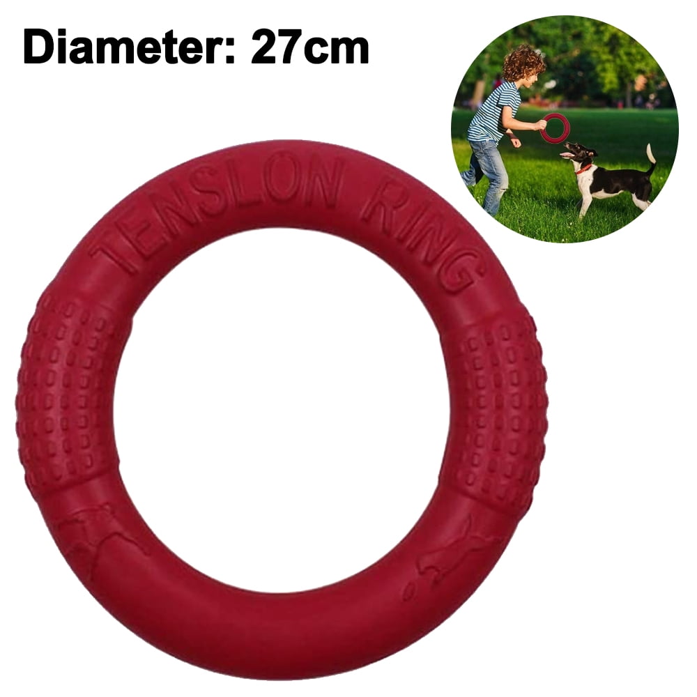 Dog frisbee, frisbee dog toy ring floating in water Outdoor fitness fly discs Interactive