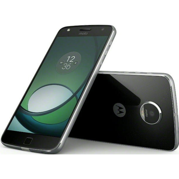 Haven zwaard Inzet Motorola Moto Z Play 32GB Unlocked Smartphone, Black - Walmart.com