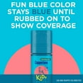 thumbnail image 3 of Coppertone Kids Roll-On Sunscreen with Blue Color, Zinc Oxide Sunscreen Lotion, Kids Tear Free Sunscreen, 2.5 fl oz bottle, 3 of 3