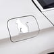 thumbnail image 1 of Pegatina 3D para coche | Protector decorativo de aluminio plateado para arañazos | Calcomanía para mascotas y motos para niños y adultos, 1 of 6
