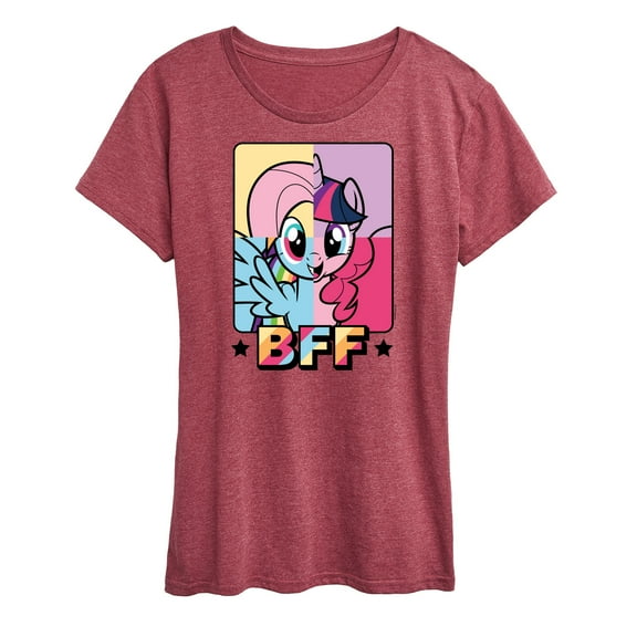 My Little Pony - Bff Pony Grid - Women's Short Sleeve Graphic T-Shirt