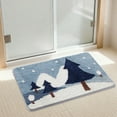 thumbnail image 3 of Absorbent Bath Mat Non Machine Washable Bathroom Rug Thick Carpet For Shower Bedroom Kitchen Indoor Use, 3 of 3