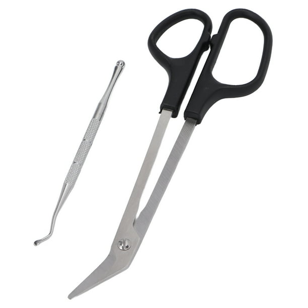 Greensen Toenail Scissors Long Handled Ergonomic Unique Design Toenail