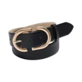 thumbnail image 1 of INC Textured Buckle  Belt,Medium, Black, 1 of 1