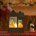 thumbnail image 5 of Christmas Snow Globe, Lighted Snow House Lantern Glittering Holiday Decoration and Gift for Family Children or Friends (A), 5 of 6