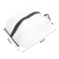 thumbnail image 4 of Unique Bargains 1 Pc Shoes Bags Shoes Dust Cover Dustproof Shoes Dust Protection Bag White Gray, 4 of 5