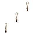 thumbnail image 1 of Transemion 1/2/3/5 Towel Clip Clothes Rack Laundry Clamp Fine Workmanship Compact Size Metal Clothing Hanger Rustproof Kitchen Gadget Type 4 3PCS, 1 of 6