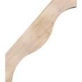 thumbnail image 3 of 5 1/2"W x 28"D x 32"H Funston Smooth Knee Brace, Douglas Fir, 3 of 4