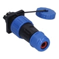 thumbnail image 2 of IP68 Waterproof Plug Socket Square Screw Crimping Aviation Industrial Connector Adapter 250V5 Pin, 2 of 14