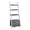 Gray and White, variant on Pemberly Row Corner Bookshelf Etagere Ladder 69"H Office/Bedroom Laminate Brown
