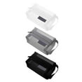 thumbnail image 4 of Wmool Clear Mesh Portable Large Pen Pencil Case Makeup Cosmetic Storage Bag, 4 of 8
