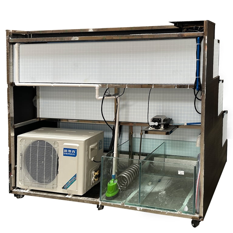 80 in. Supermarket Live Sea Food Display Water Tank Commercial