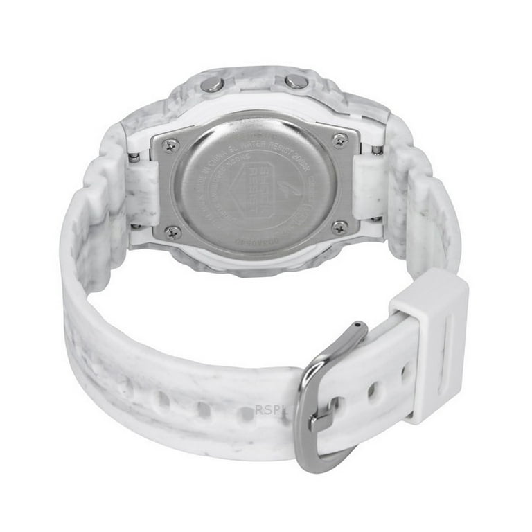 Casio G-Shock Digital White Bio-Based Resin Strap Tough