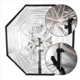 thumbnail image 1 of 2X Octagonal Umbrella Softbox 80cm Universal Top Flash Reflector Outdoor Softlight Cover Professional Lighting Modifier, 1 of 7
