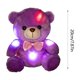 thumbnail image 3 of Osito de peluche con lazo luminoso que cambia de color. Ideal como regalo de Navidad o cumpleaños., 3 of 6