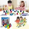 thumbnail image 2 of Tabletop Games For Children Brain Battle Whack A Mole Game Parent Child Interactive Training Reaction Skill Activity Size Not Specified Learning Play, 2 of 9