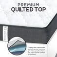 thumbnail image 5 of Lincove 12 Inch Spring Hybrid and Memory Foam Mattress - Medium Firm Mattress CertiPUR-US Certified - Adaptive Support, Pressure Relief - Made in USA - Queen, 5 of 15