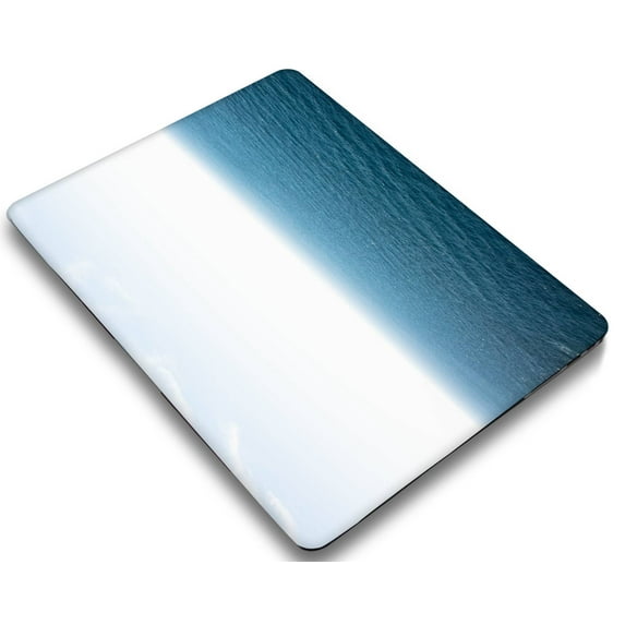 KSK KAISHEK Plastic Hard Case Cover Compatible with 2017-2014/2013//2012/2011/2010 Rel. Old MacBook Air 13 inchs No Touch Model: A1466/A1369 Blue series A 0034