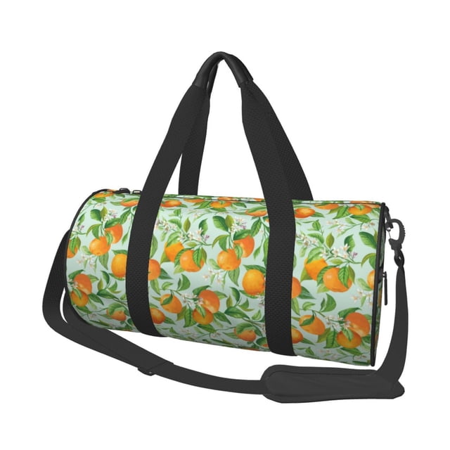 Easygdp Tangerine Bolsa de Viaje, Bolsa de Mano, Bolsa de Gimnasio, Bolsa de Equipaje para Viaje