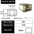 thumbnail image 4 of South Bend Components Fuse only Marine Rated Battery Fuse (MRBF), 58V DC Max, IP66, Ignition Protected (2-Pack), 4 of 9